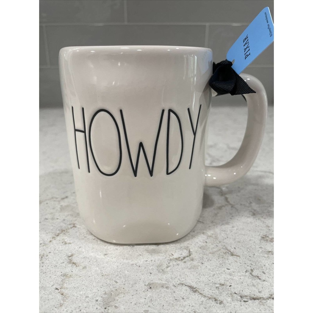 HOWDY Double Sided Mug by RAE DUNN Disney Pixar Toy Story Texas Western Cowboy